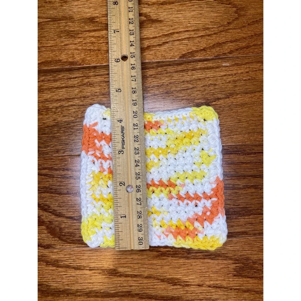 Set of 4‎ Handmade Crochet Face Cloths